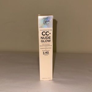 NEW IT Cosmetics CC + Nude Glow with SPF 40, Light Medium